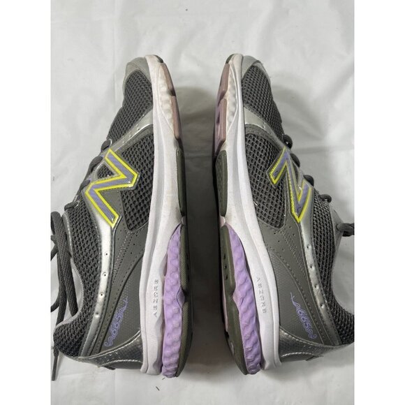NEW BALANCE 665 ATHLETIC WALKING SHOES  WITH STRIKE PATH WOMEN'S  SIZE 9 GRAY - Picture 8 of 15